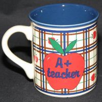 Potpourri Press A+ TEACHER Coffee Mug - Vintage 1990